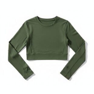 Women’s Cropped Gym Top