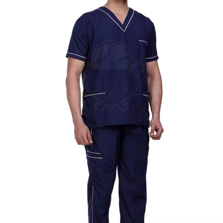 Hospital Scrubs Men’s Scrub Sets High Quality Cotton Quick Dry Breathable Medical Scrubs Best Price