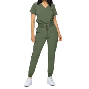 Wholesale Women Medical Scrub Sets Custom Nurse Uniforms for Hospitals & Clinics Stylish Unisex Surgical Scrubs with Logo