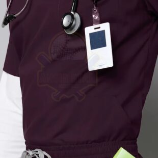 Custom Made Cotton Scrub Custom Color Logo Quick Dry Breathable Comfortable